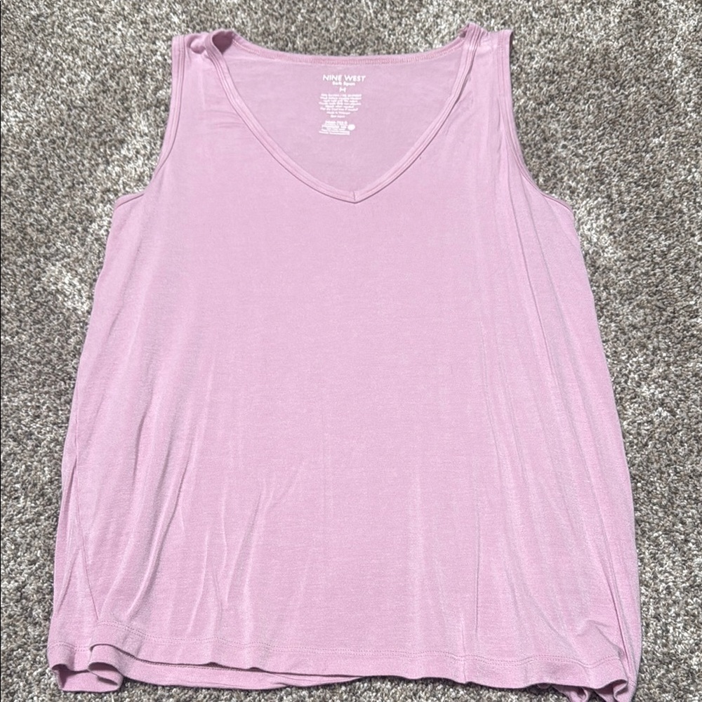 Women's Pink Sleeveless Top